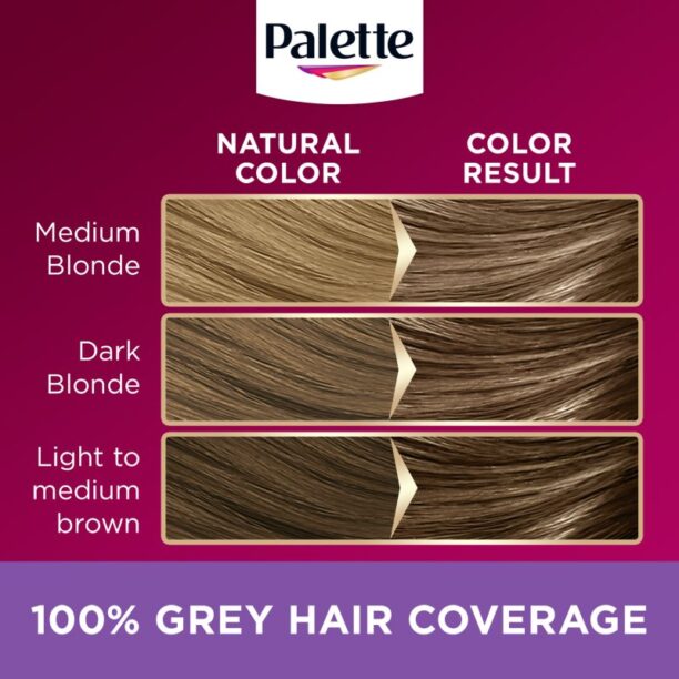 Original Schwarzkopf Palette Deluxe Culoare permanenta pentru par culoare 7-11 Cool Medium Blond 1 buc