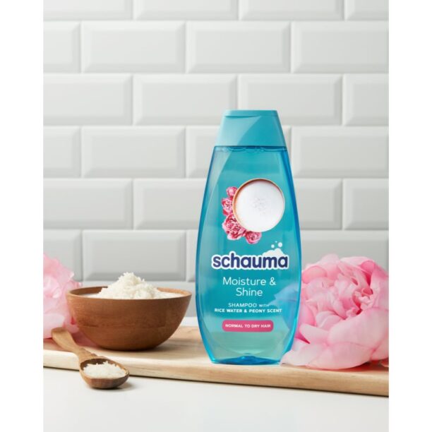 Preţ Schwarzkopf Schauma Moisture & Shine sampon hidratant pentru par normal spre uscat 400 ml