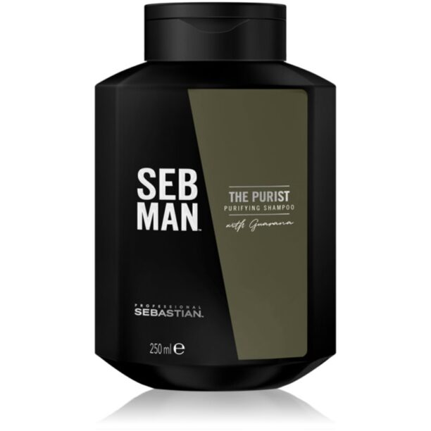 Sebastian Professional SEB MAN The Purist sampon cu efect calmant anti matreata 250 ml preţ