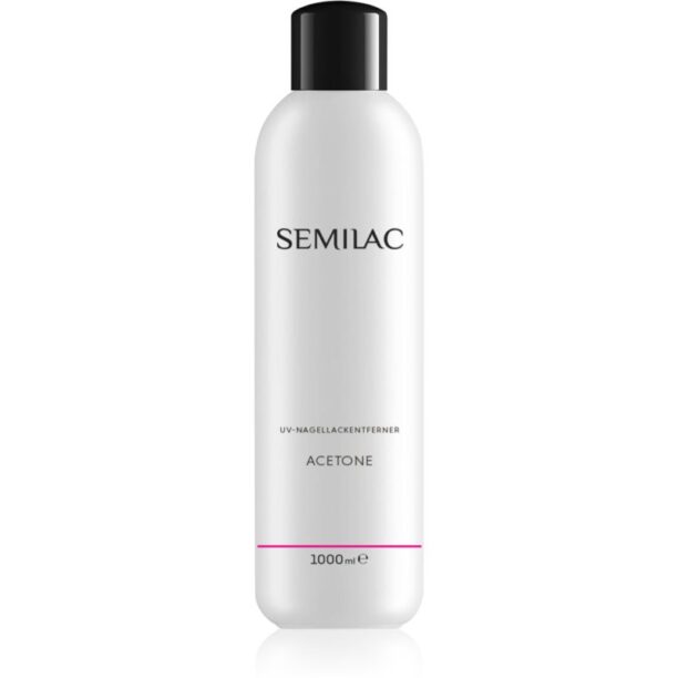 Semilac Liquids acetonă pentru a îndepărta gelul de pe unghii 1000 ml