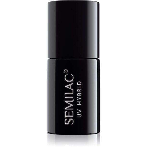 Semilac UV Hybrid Top lac de unghii pentru o protecție perfectă și strălucire intensă 7 ml