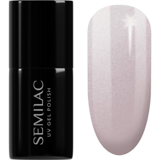 Semilac UV Hybrid Wedding Pearls lac de unghii sub forma de gel culoare 236 Peach Pearl 7 ml preţ