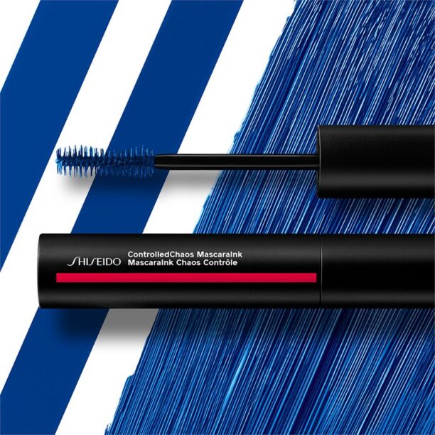 Original Shiseido Controlled Chaos MascaraInk mascara pentru volum culoare 02 Sapphire Spark 11.5 ml