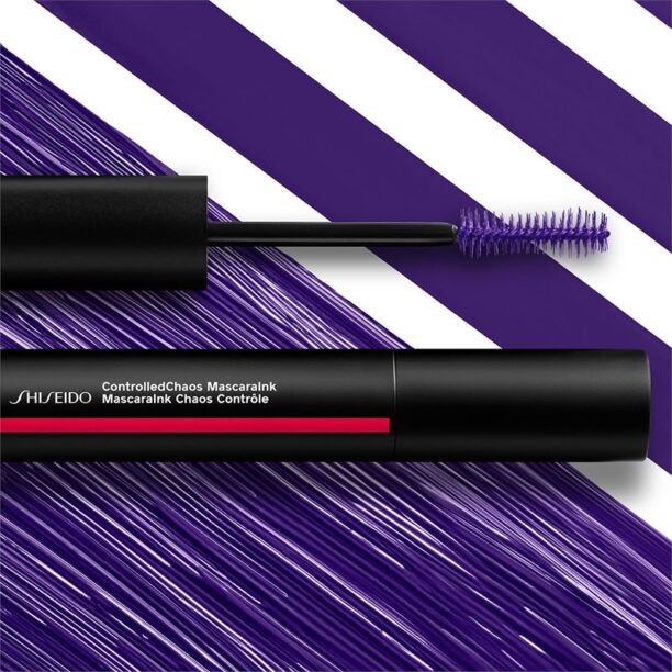 Original Shiseido Controlled Chaos MascaraInk mascara pentru volum culoare 03 Violet Vibe 11.5 ml