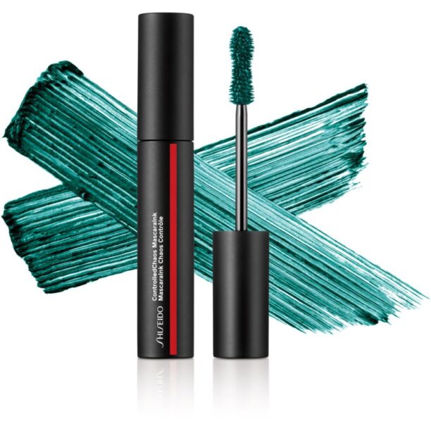 Cumpăra Shiseido Controlled Chaos MascaraInk mascara pentru volum culoare 04 Emerald Energy 11.5 ml