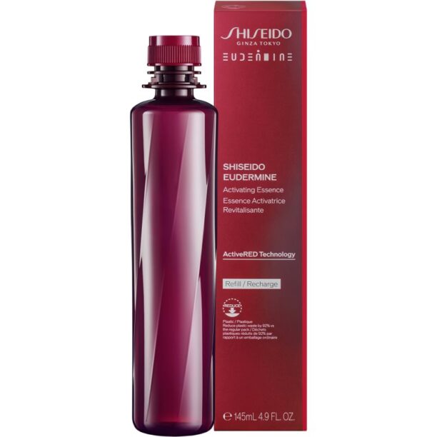 Shiseido Eudermine Activating Essence tonic revitalizant cu efect de hidratare Refil 145 ml preţ