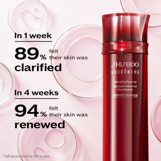 Original Shiseido Eudermine Activating Essence tonic revitalizant cu efect de hidratare Refil 145 ml