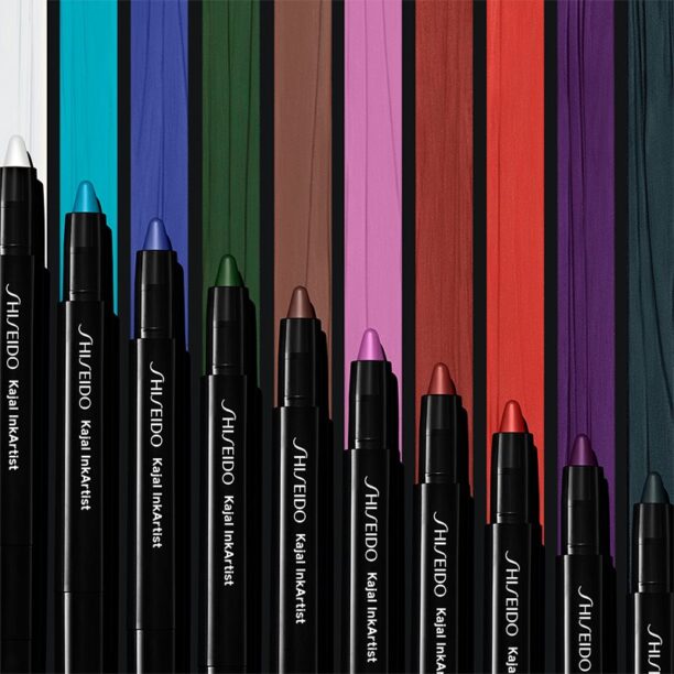 Preţ Shiseido Kajal InkArtist eyeliner khol 4 in 1 culoare 06 Birodo Green (Hunter Green) 0.8 g