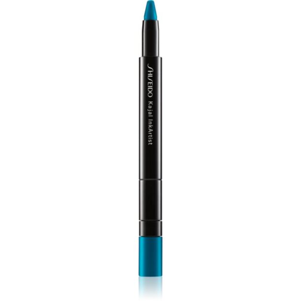 Shiseido Kajal InkArtist eyeliner khol 4 in 1 culoare 07 Sumi Sky (Teal) 0.8 g preţ