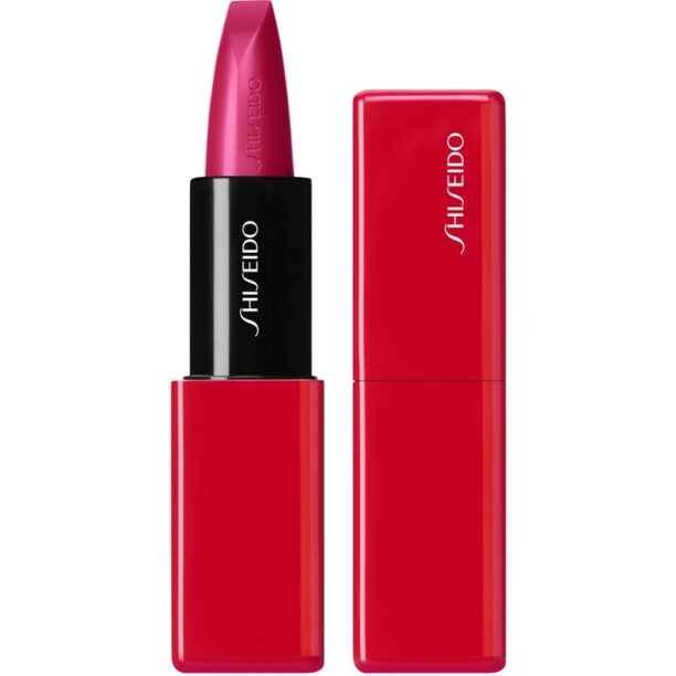 Shiseido Makeup Technosatin gel lipstick ruj satinat culoare 422 Fuchsia Flux 4 g preţ