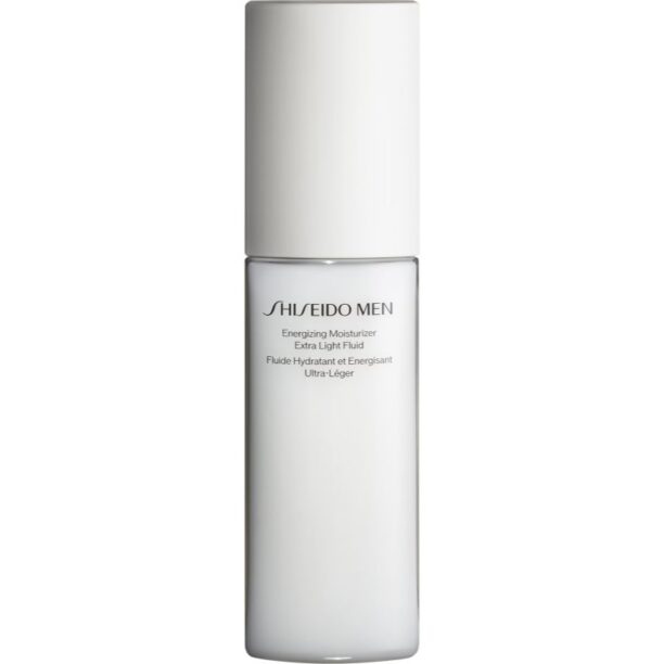 Shiseido Men Energizing Moisturizing Extra Light Fluid fluid efect regenerator pentru bărbați 100 ml preţ