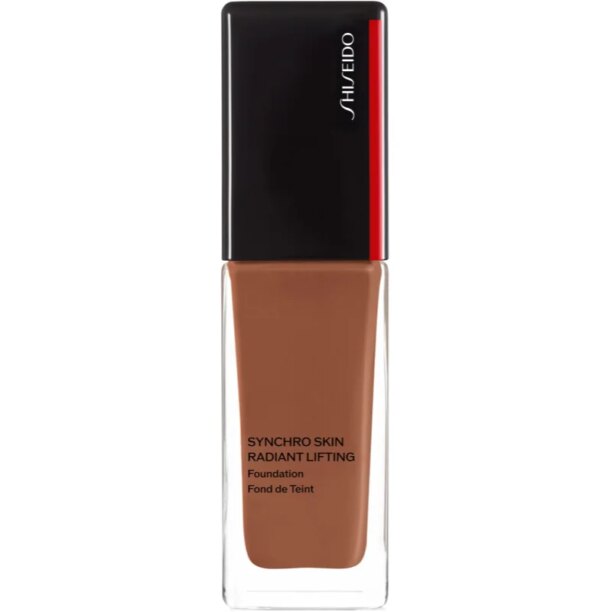 Shiseido Synchro Skin Radiant Lifting Foundation Advanced machiaj pentru lifting cu efect de stralucire SPF 30 culoare 520 Rosewood 30 ml preţ