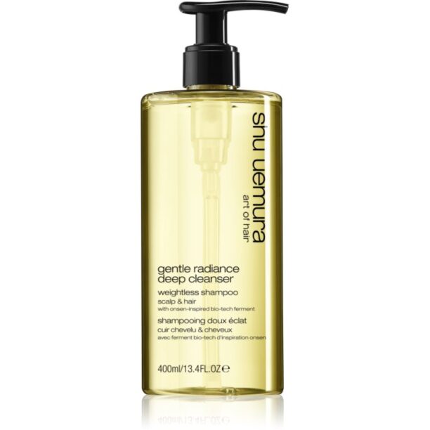 Shu Uemura Deep Cleanser Gentle Radiance sampon de curatare delicat pentru par frumos si sanatos 400 ml preţ