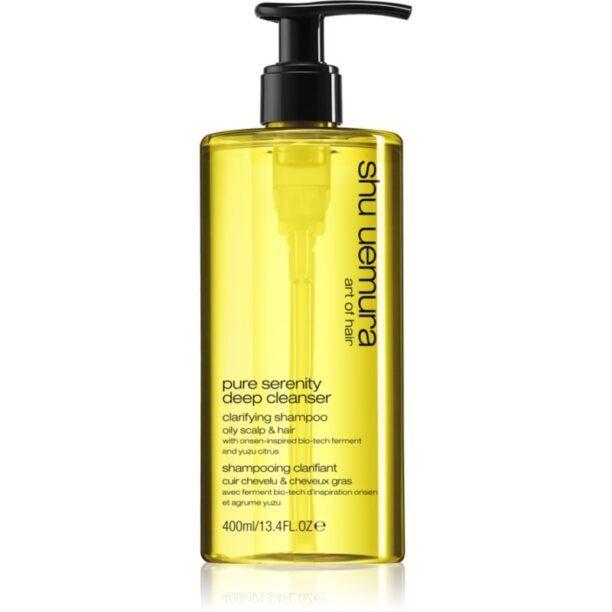 Shu Uemura Deep Cleanser Pure Serenity curatarea profunda a scalpului pentru par si scalp gras 400 ml preţ