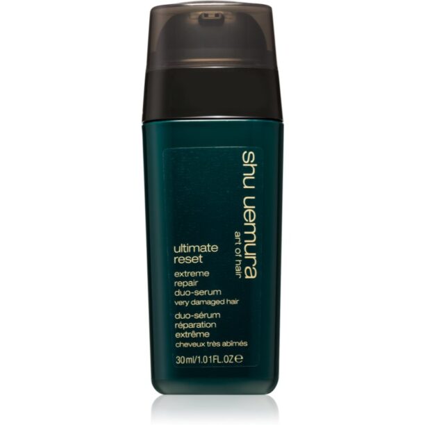 Shu Uemura Ultimate Reset ser pentru par foarte deteriorat 30 ml preţ