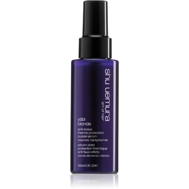 Shu Uemura Yūbi Blonde Serum ser de păr neutralizeaza tonurile de galben 100 ml preţ