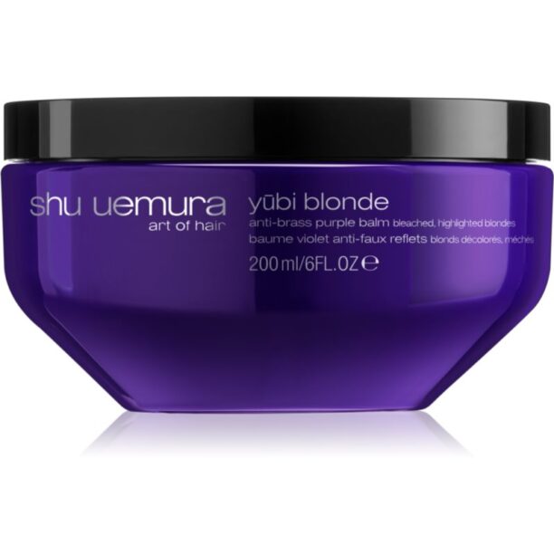 Shu Uemura Yūbi Blonde masca neutralizeaza tonurile de galben 200 ml preţ