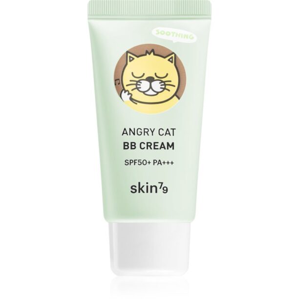 Skin79 Animal For Angry Cat BB Cream pentru imperfectiunile pielii SPF 50+ culoare Petal Beige 30 ml preţ