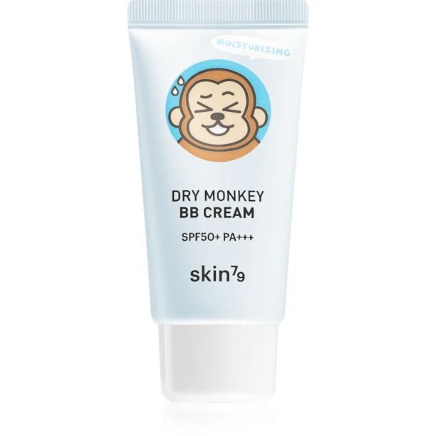 Skin79 Animal For Dry Monkey cremă BB cu efect de hidratare SPF 50+ culoare Beige 30 ml