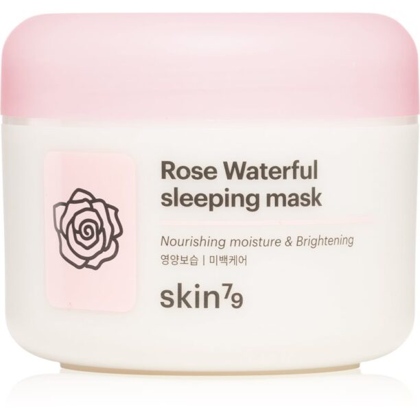 Skin79 Rose Waterfull masca hidratanta de noapte cu apă de trandafiri 100 ml preţ