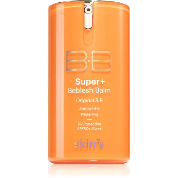 Skin79 Super+ Beblesh Balm BB Cream pentru imperfectiunile pielii SPF 50+ culoare Vital Orange 40 ml preţ