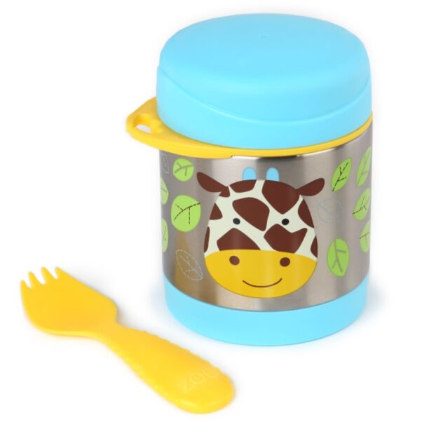 Preţ Skip Hop Zoo Food Jar termos pentru mâncare Giraffe 3 y+ 325 ml