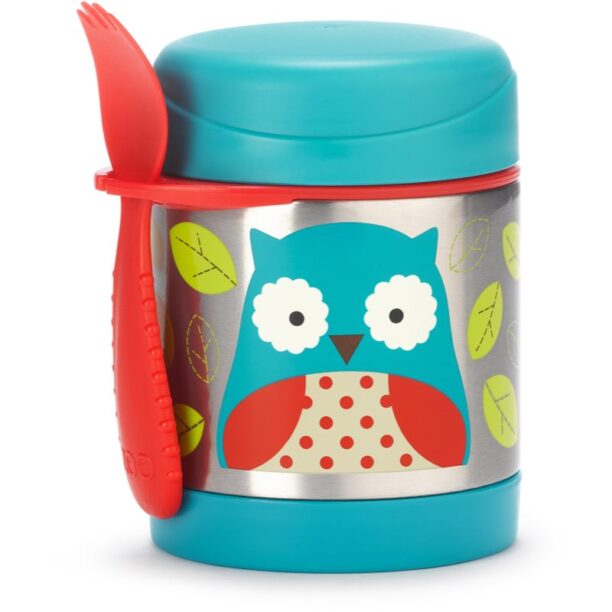 Skip Hop Zoo Food Jar termos pentru mâncare Owl 3 y+ 325 ml preţ