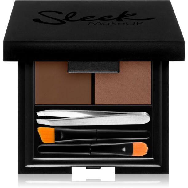 Sleek Brow Kit set pentru aranjarea sprâncenelor Medium 3.8 g