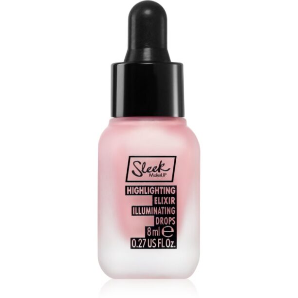 Sleek Highlighting Elixir Illuminating Drops iluminator lichid cu picurător culoare She Got It Glow 8 ml