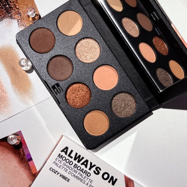 Original Smashbox Always On Mood Board Eye Shadow Palette paletă cu farduri de ochi culoare Cozy Vibes 6