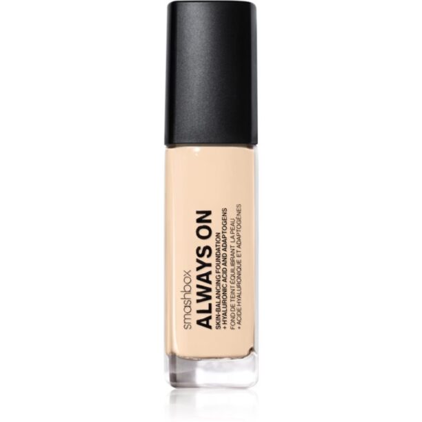 Smashbox Always On Skin Balancing Foundation machiaj persistent culoare F20N - LEVEL-TWO FAIR WITH A NEUTRAL UNDERTONE 30 ml preţ