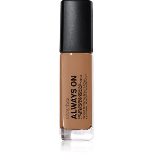 Smashbox Always On Skin Balancing Foundation machiaj persistent culoare M20N - LEVEL-TWO MEDIUM WITH A NEUTRAL UNDERTONE 30 ml preţ