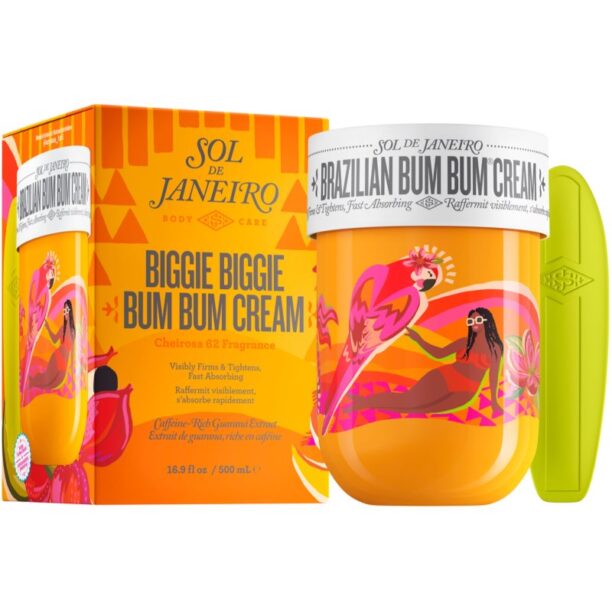 Sol de Janeiro Biggie Biggie Brazilian Bum Bum Cream crema de corp pentru fermitatea pielii editie limitata 500 ml preţ