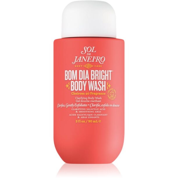 Sol de Janeiro Bom Dia™ Bright Body Wash gel de dus exfoliant cu efect de netezire 90 ml preţ