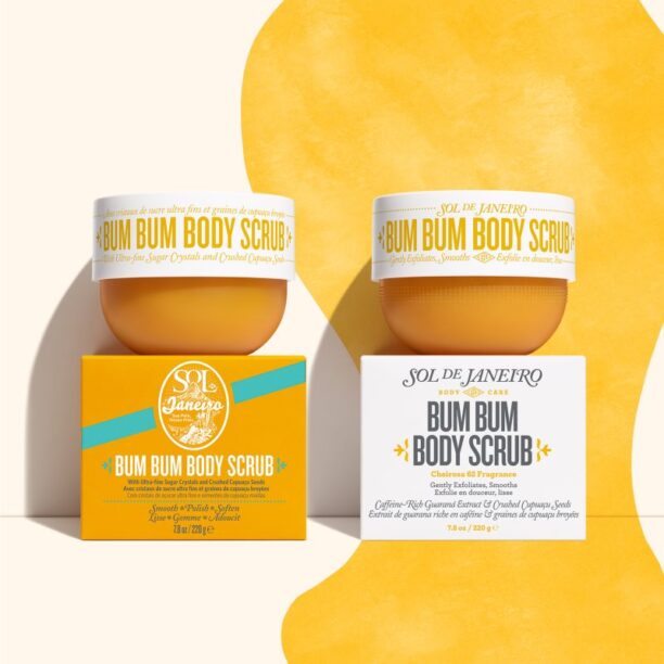 Preţ Sol de Janeiro Bum Bum Body Scrub exfoliant de corp cu zahăr 220 g