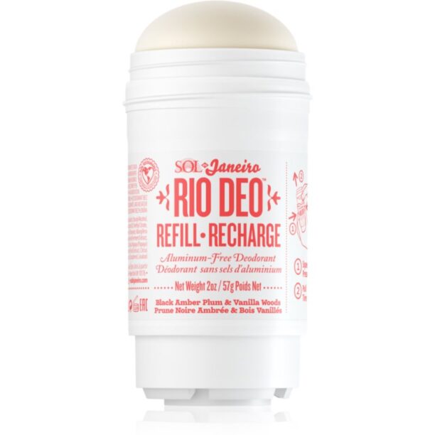 Sol de Janeiro Rio Deo ’40 deodorant fără conținut săruri de aluminiu rezervă 57 g