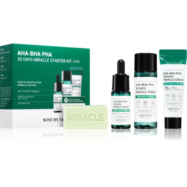 Some By Mi AHA∙BHA∙PHA 30 Days Miracle set pentru ten acneic