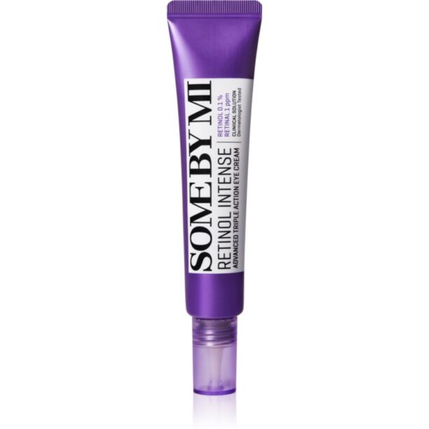 Some By Mi Retinol Intense Advanced Triple Action Eye Cream crema de ochi pentru hidratare si matifiere cu retinol 30 ml preţ