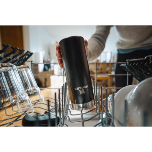 Original Stanley AeroLight™ Transit Mug cană termoizolantă Black Metallic 470 ml