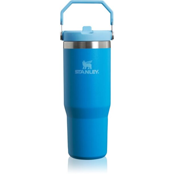 Stanley IceFlow™ Flip Straw Tumbler sticlă inoxidabilă pentru apă Azure 890 ml preţ