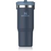 Stanley IceFlow™ Flip Straw Tumbler sticlă inoxidabilă pentru apă Navy 890 ml