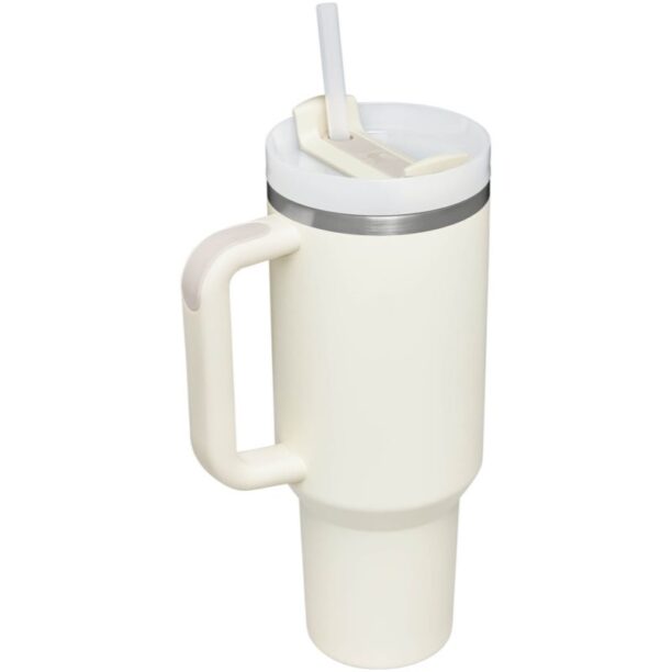 Cumpăra Stanley Quencher H2.O FlowState™ Tumbler pahar din oțel inoxidabil cu pai Cream Tonal 1180 ml