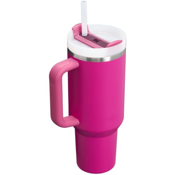 Cumpăra Stanley Quencher H2.O FlowState™ Tumbler pahar din oțel inoxidabil cu pai Fuchsia 1180 ml