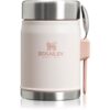 Stanley The Legendary Food Jar + Spork cutie pentru alimente cu furculiță Rose Quartz 400 ml