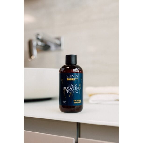 Original Steve's No Bull***t Hair Boosting Tonic tonic pentru par pentru barbati 250 ml