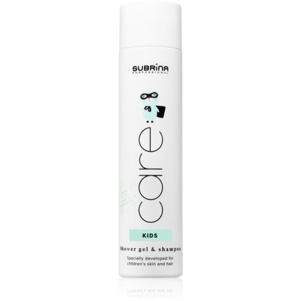 Subrina Professional Care Kids Gel de dus si sampon pentru copii cu Panthenol 250 ml