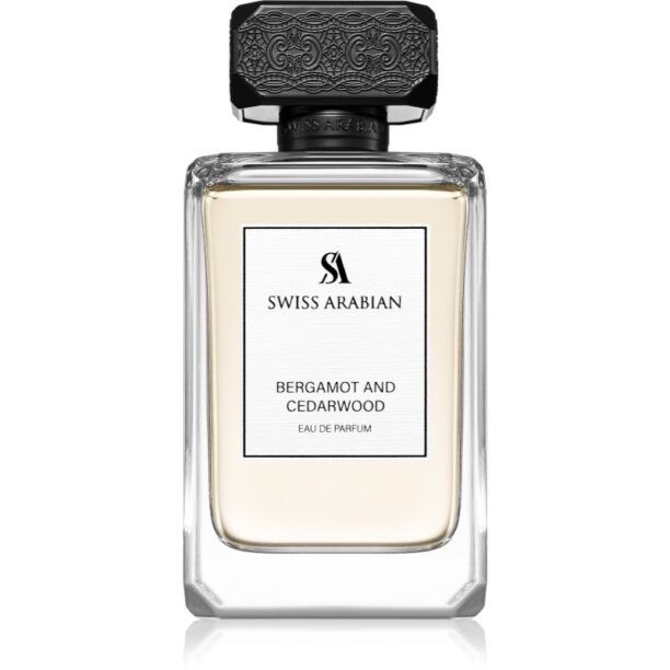 Swiss Arabian Bergamot and Cedarwood Eau de Parfum pentru bărbați 100 ml preţ