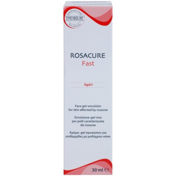 Preţ Synchroline Rosacure Fast emulsie-gel pentru piele sensibila cu tendinte de inrosire 30 ml