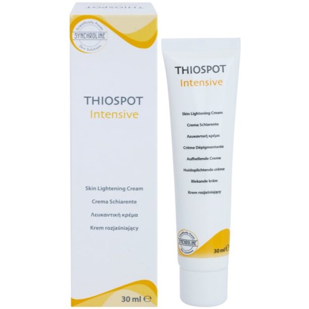 Cumpăra Synchroline Thiospot Intensive crema iluminatoare pentru piele cu hiperpigmentare 30 ml