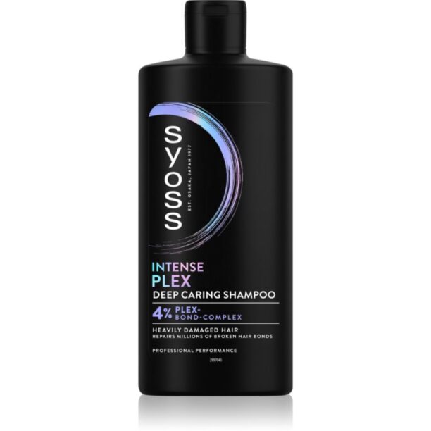 Syoss Intense Plex șampon pentru par foarte deteriorat 440 ml